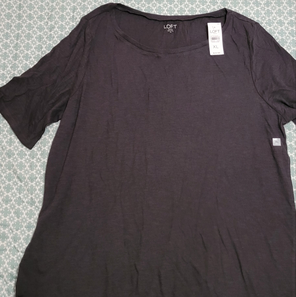 NWT Women's XL Loft Outlet Elbow Tee
